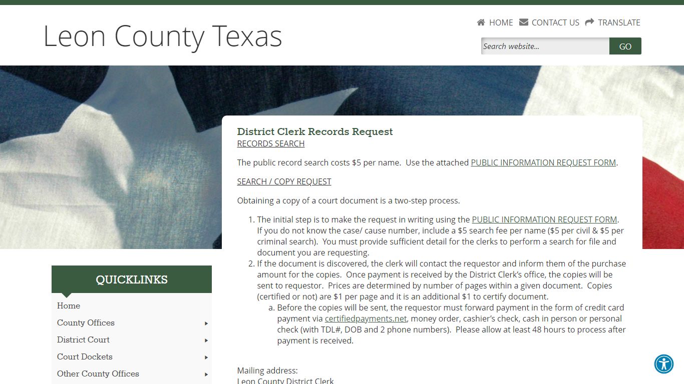 Leon County, Texas